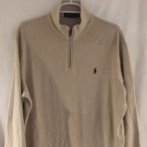 Polo Men Cotton Quarter Zip